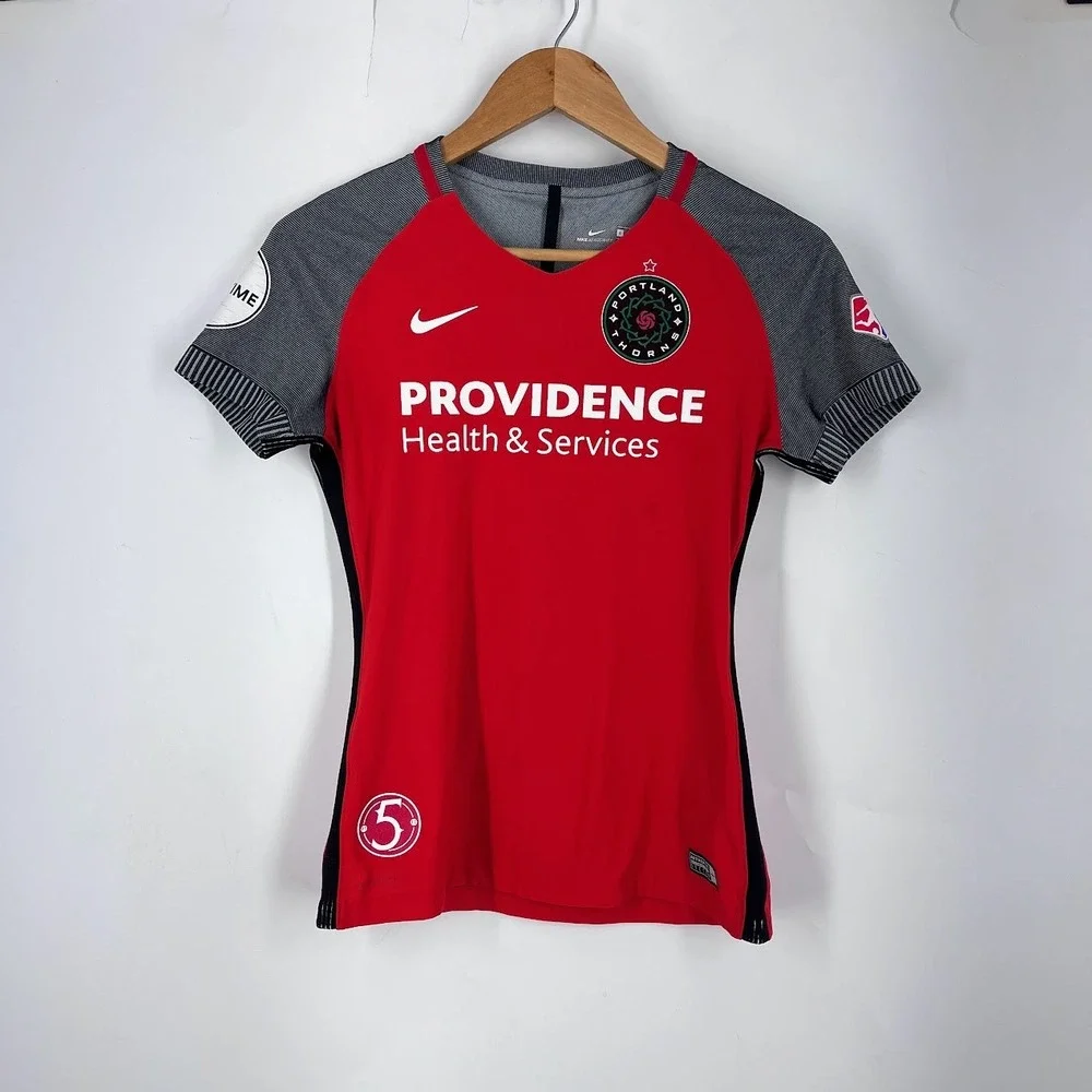 Nike Portland Thorns FC Aeroswift Authentic Soccer Jersey Red Womens Small S